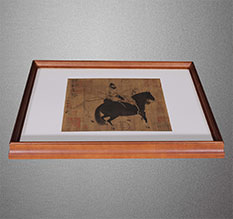 涟源书画装裱配框服务案例